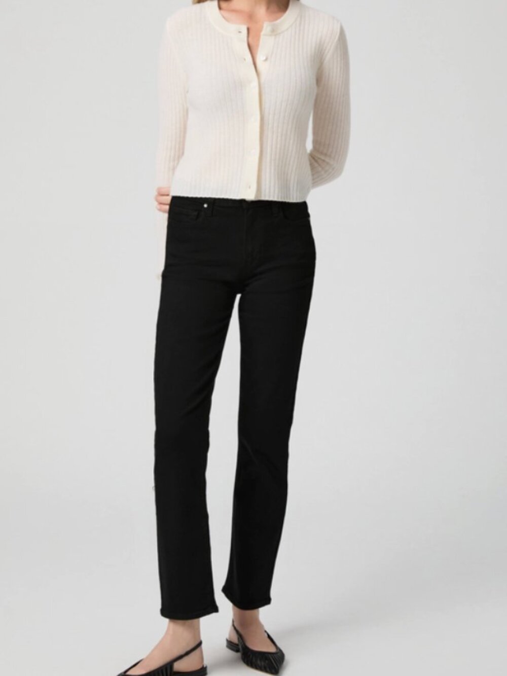 Paige "Cindy" Slim Jean, size 28 (Endless Night)